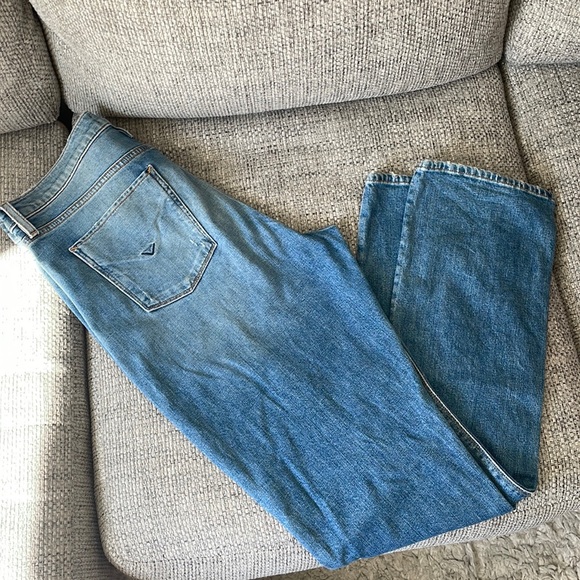 Hudson High Waisted Straight Leg Jeans - Picture 1 of 9